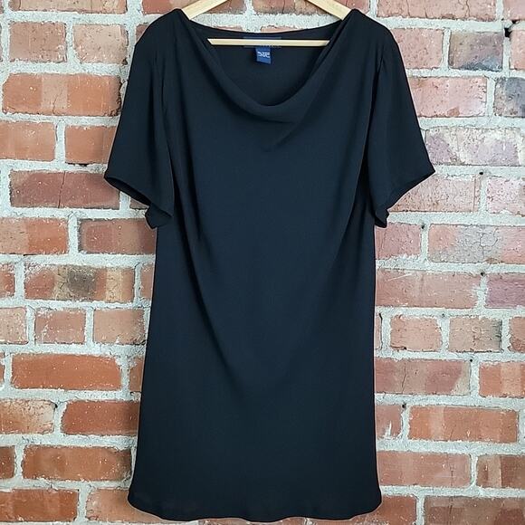 Venezia sheer black tunic top plus size 18-20 - Picture 1 of 7